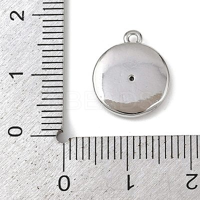 Brass Pave Clear Cubic Zirconia Pendants LS-KK-L238-06P-1