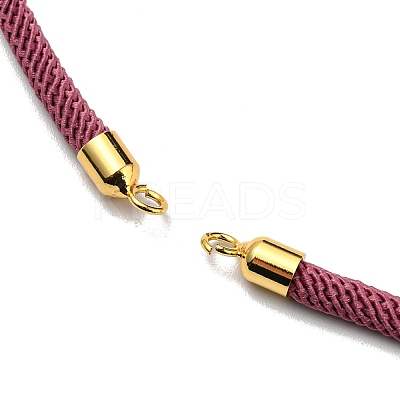 Nylon Cords Necklace Making AJEW-P116-03G-01-1