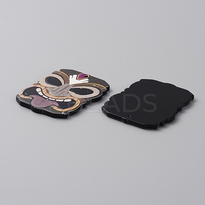 Acrylic Pendants MACR-WH0010-08C-1