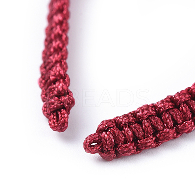 Braided Nylon Cord for DIY Bracelet Making AJEW-M001-M-1