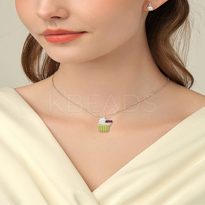 18Pcs 9 Styles Opaque Resin Pendants RESI-LP0001-39-1