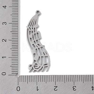 Non-Tarnish 304 Stainless Steel Pendants STAS-B062-17P-1