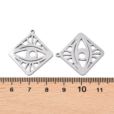 201 Stainless Steel Pendants STAS-I364-03P-1