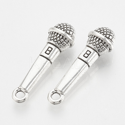Tibetan Style Alloy Pendants X-TIBE-N005-14AS-LF-1