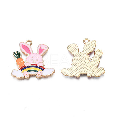 Alloy Enamel Pendants ENAM-N055-096A-1