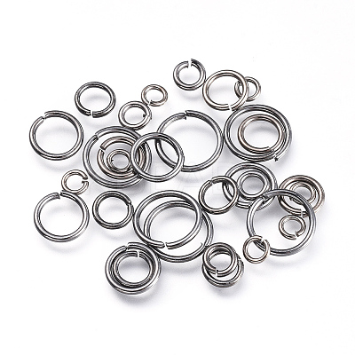 Brass Open Jump Rings KK-JQ0001-01B-1
