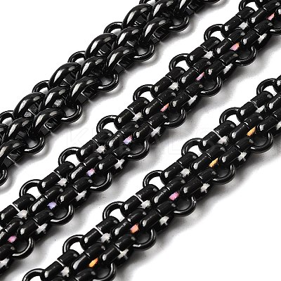 304 Stainless Steel Woven Link Chains CHS-S012-02B-1