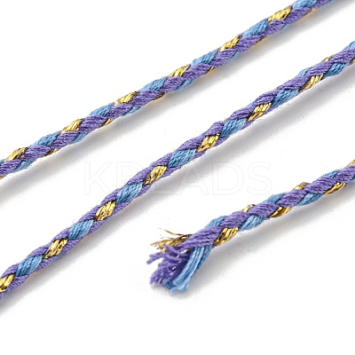 4-Ply Polycotton Cord with Metallic Thread OCOR-Z003-C19-1