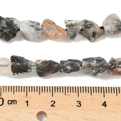 Raw Rough Natural African Black Opal Beads Strands G-M453-D02-1