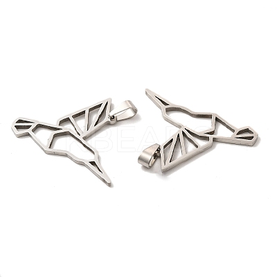 Non-Tarnish 201 Stainless Steel Pendants STAS-K251-047P-1