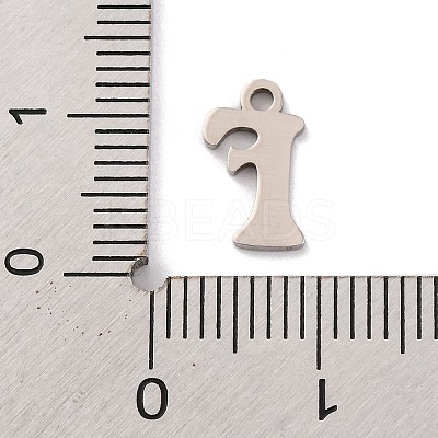 Non-Tarnish 201 Stainless Steel Charms STAS-U016-01P-F-1