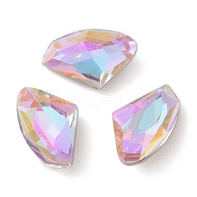 Glass Rhinestone Cabochons RGLA-L029-11B-VLLA-1