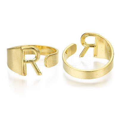 Alloy Cuff Finger Rings X-RJEW-S038-195R-G-NR-1