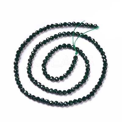 Synthetic Green Goldstone Beads Strands X-G-L581A-004C-1