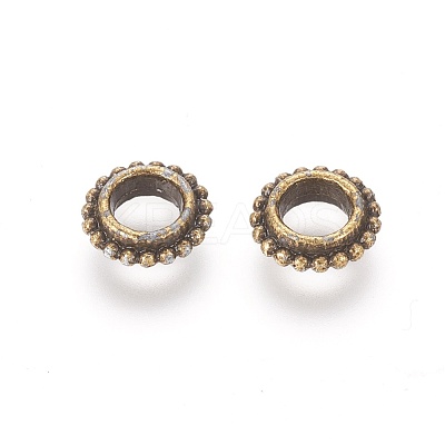 Tibetan Style Alloy Spacer Beads MLF11067Y-NF-1