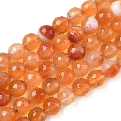 Natural Agate Beads Strands G-C082-A01-62-1