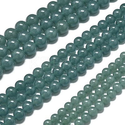 Natural Malaysia Jade Beads Strands G-L645-C01-12mm-04-1