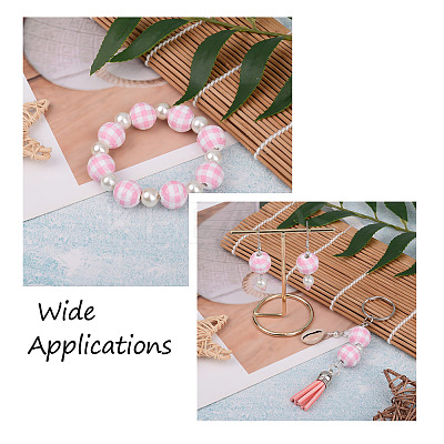 Natural Wooden Beads WOOD-TAC0010-05D-1