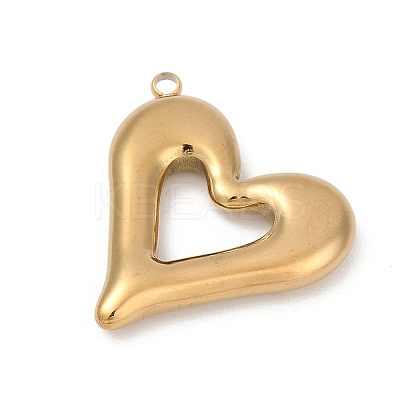 304 Stainless Steel Pendants STAS-S175-43G-G-1