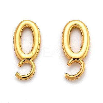 Brass Tube Bails KK-H752-02G-1