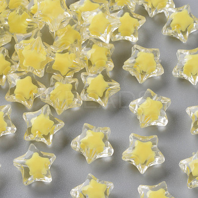 Transparent Acrylic Beads TACR-S152-02A-SS2105-1