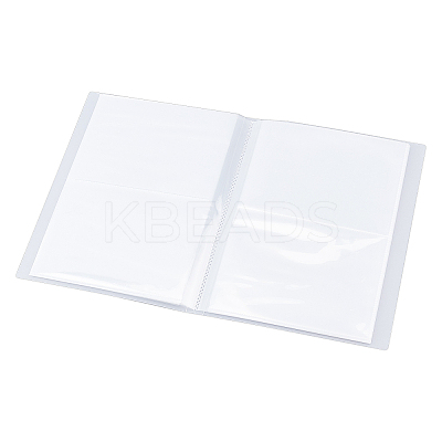 PP Plastic DIY Transparent Photo Album Scrapbooking AJEW-WH0223-26-1