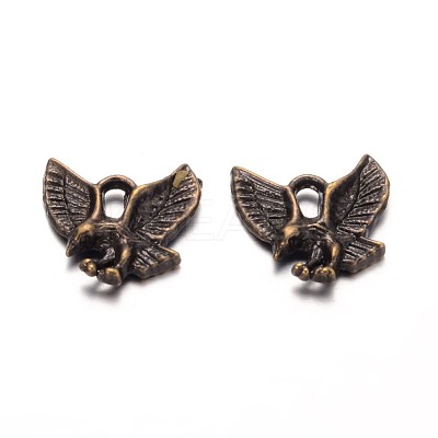 Tibetan Style Alloy Pendants X-TIBEP-20305-AB-NR-1