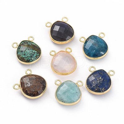 Natural Mixed Stone Charms G-L547-030-1