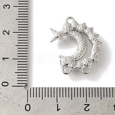 Rack Plating Alloy Crystal Rhinestone Chandelier Component Links FIND-I039-052P-1