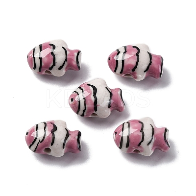 Handmade Porcelain Beads PORC-R002-01K-1