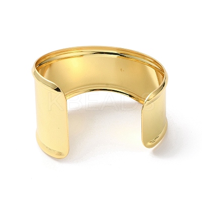 Rack Plating Brass Cuff Bangles LS-BJEW-A137-02G-1