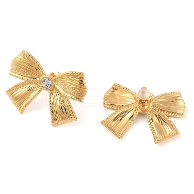 304 Stainless Steel Stud Earrings EJEW-Z063-02G-1