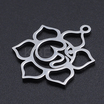 Non-Tarnish 201 Stainless Steel Pendants STAS-T054-JN781-1-1