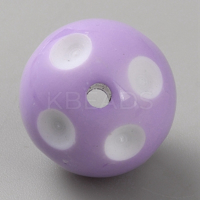 Acrylic Beads LS-MACR-WH20003-02K-1