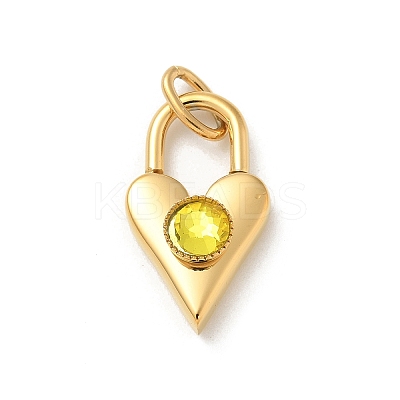 Ion Plating(IP) 304 Stainless Steel with Rhinestone Pendants STAS-G351-10G-11-1
