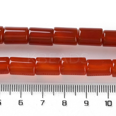 Natural Agate(Dyed & Heated) Beads Strands G-M446-C01-01-1