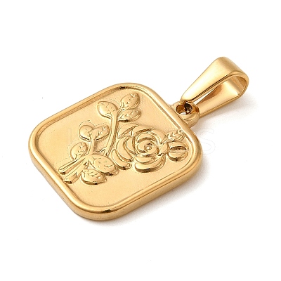 Valentine's Day 304 Stainless Steel Pendants STAS-F252-17G-1