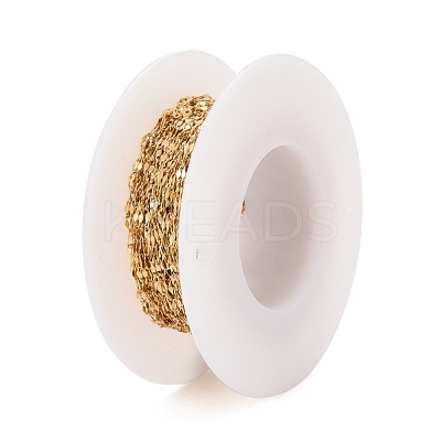 PVD Vacuum Plating 304 Stainless Steel Dapped Chains CHS-F011-15B-G-1