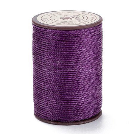 Round Waxed Polyester Thread String YC-D004-02E-139-1