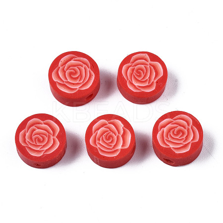 Handmade Polymer Clay Beads CLAY-N008-022E-1