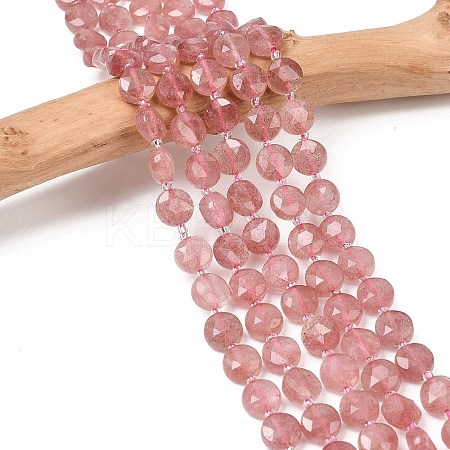 Natural Strawberry Quartz Beads Strands G-F812-C02-01-1