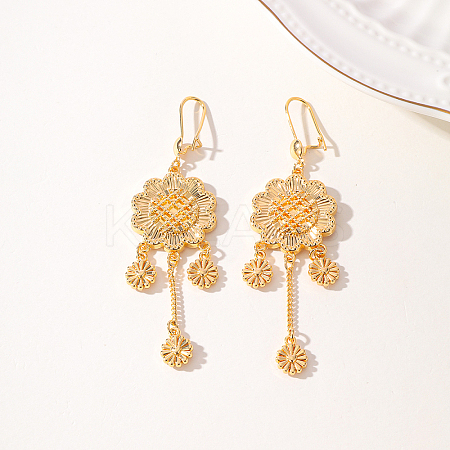 Flower Tassel Earrings for Women IV1312-1