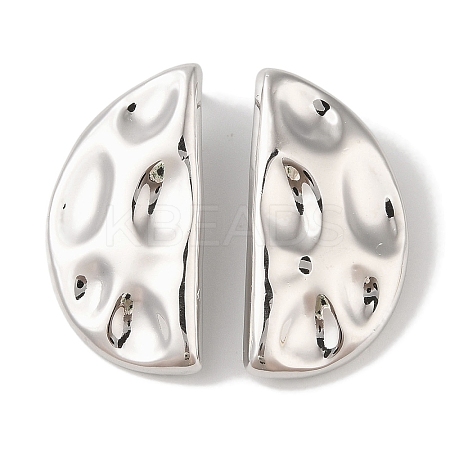 Brass Stud Earrings for Women EJEW-Q389-07A-P-1