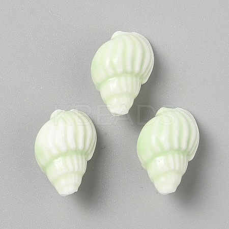 Glazed Porcelain Beads PORC-CJC0004-01B-1