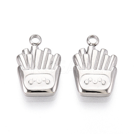 304 Stainless Steel Pendants STAS-T067-80P-1