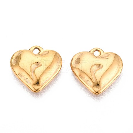 304 Stainless Steel Pendants STAS-T065-24A-G-1