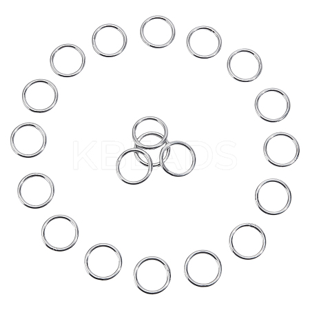 20Pcs 304 Stainless Steel Linking Rings STAS-DR0001-13-1