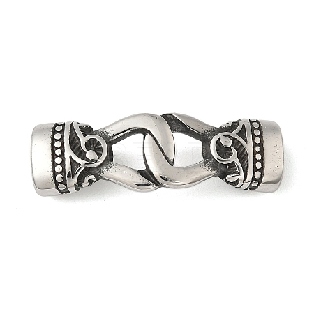304 Stainless Steel Knot Connector Charms STAS-Z147-11AS-01-1