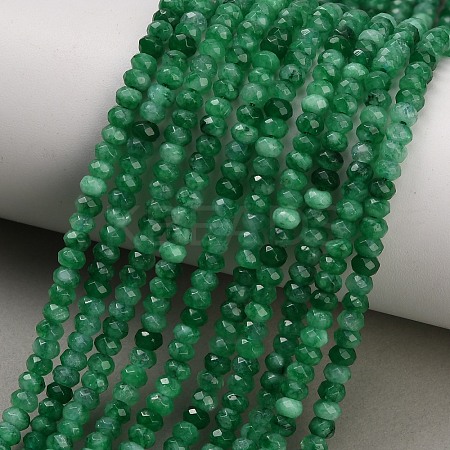 Dyed Natural White Jade Beads Strands GG-CBAF9EE-A09-3x4mm-1