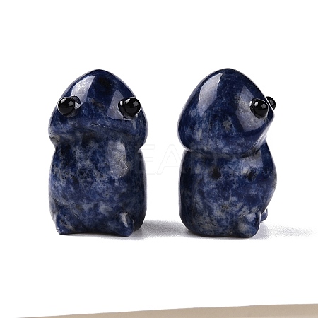 Natural Sodalite Monster Figurines DJEW-N003-01C-1